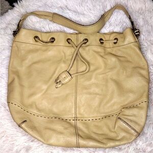 Cole Haan soft leather large Hobo bag.